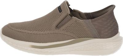 Sneakers Taupe Strick-Mesh