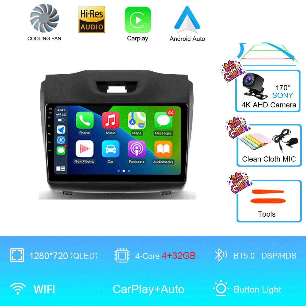 

Android14 Видеоплеер Carplay Для Chevrolet Holden S10 TRAILBLAZER COLORADO ISUZU DMAX GPS Автомагнитола Аудио Мультимедиа Стерео CHINA