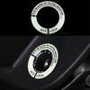 Sticker 5Pcs Fluorescent Letters Ignition Lock Cover Engine Ring Switch Motorcycle Accessories
