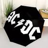 AC/DC Umbrella   Cute Umbrella with Cute Design, Portable 3 Fold Compact Umbrella for Men & Women,S324