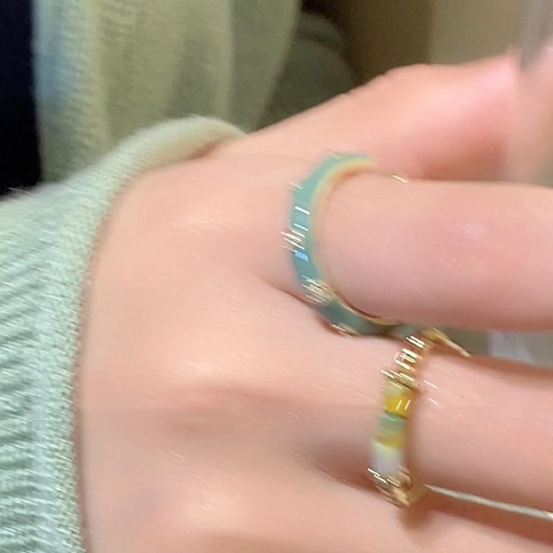 Fresh Style Chic Rabbit Ring For Women Featuring Geometric Design And Luxurious Feel