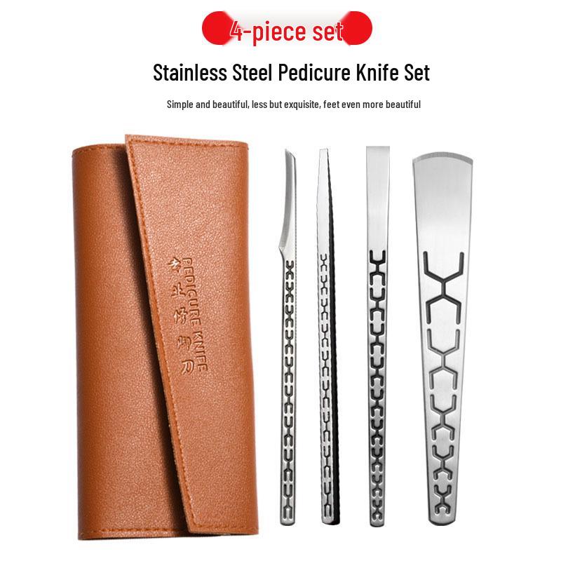 Professionelles Pediküre-Messer-Set zur Entfernung eingewachsener Zehennägel, Hornhaut und Schwielen