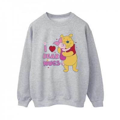Kadın/Bayan Winnie The Pooh Mum Best Hugs Sweatshirt