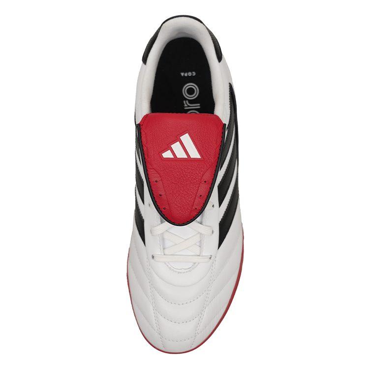 Adidas COPA GLORO Comfortable TF Turf Artificial Turf Abrasion Resistant Coverage Soccer Shoes Unisex White Black IH8268