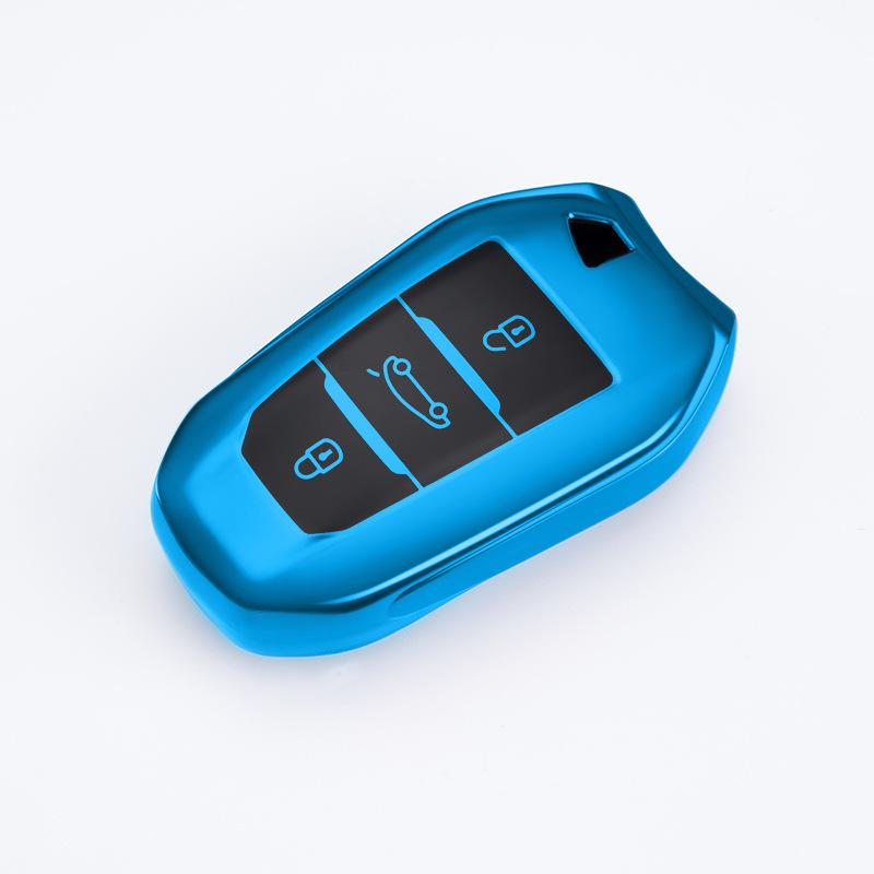 Luxury Car Key Case Cover For Peugeot 2008 3008 4008 5008 308 408 508 Keychain