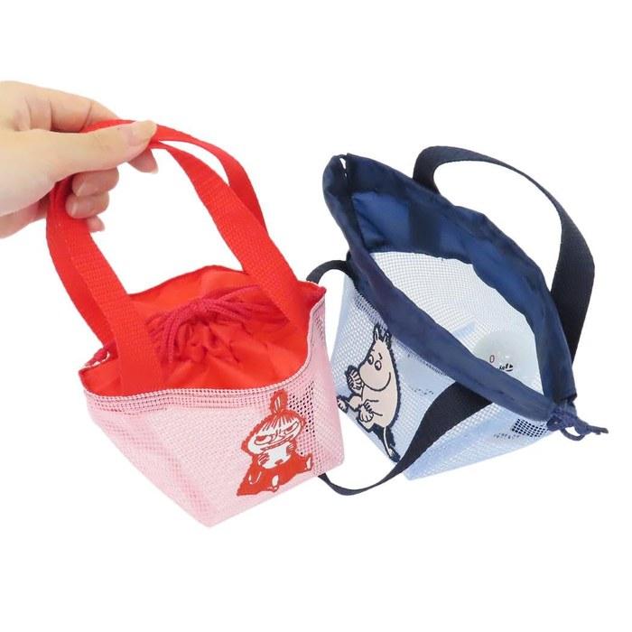 Marushin Mesh Pouch MOOMIN Blue Shell Golf Beginner Character 1525006900