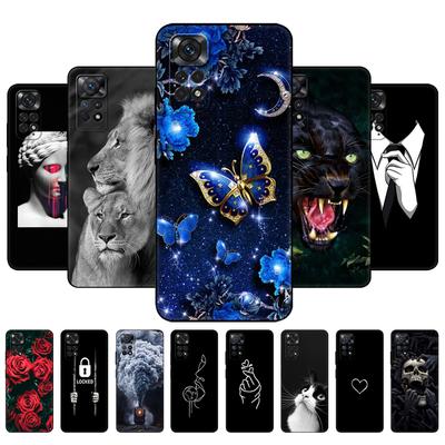 Pre Xiaomi Redmi Note 11 Pro 5G plus 11S Globálny Obal na Telefón Xiomi Red mi Note11 11pro 4G Silikónový Zadný Kryt Ochranný čierny tpu