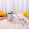Manual Lemon Juicer, Manual Squeeze Juice Hand Press Juicer With Fine Filter for Nuts, Lemon Lime, Pomegranates, Watermelon, Orange Juicer Silver