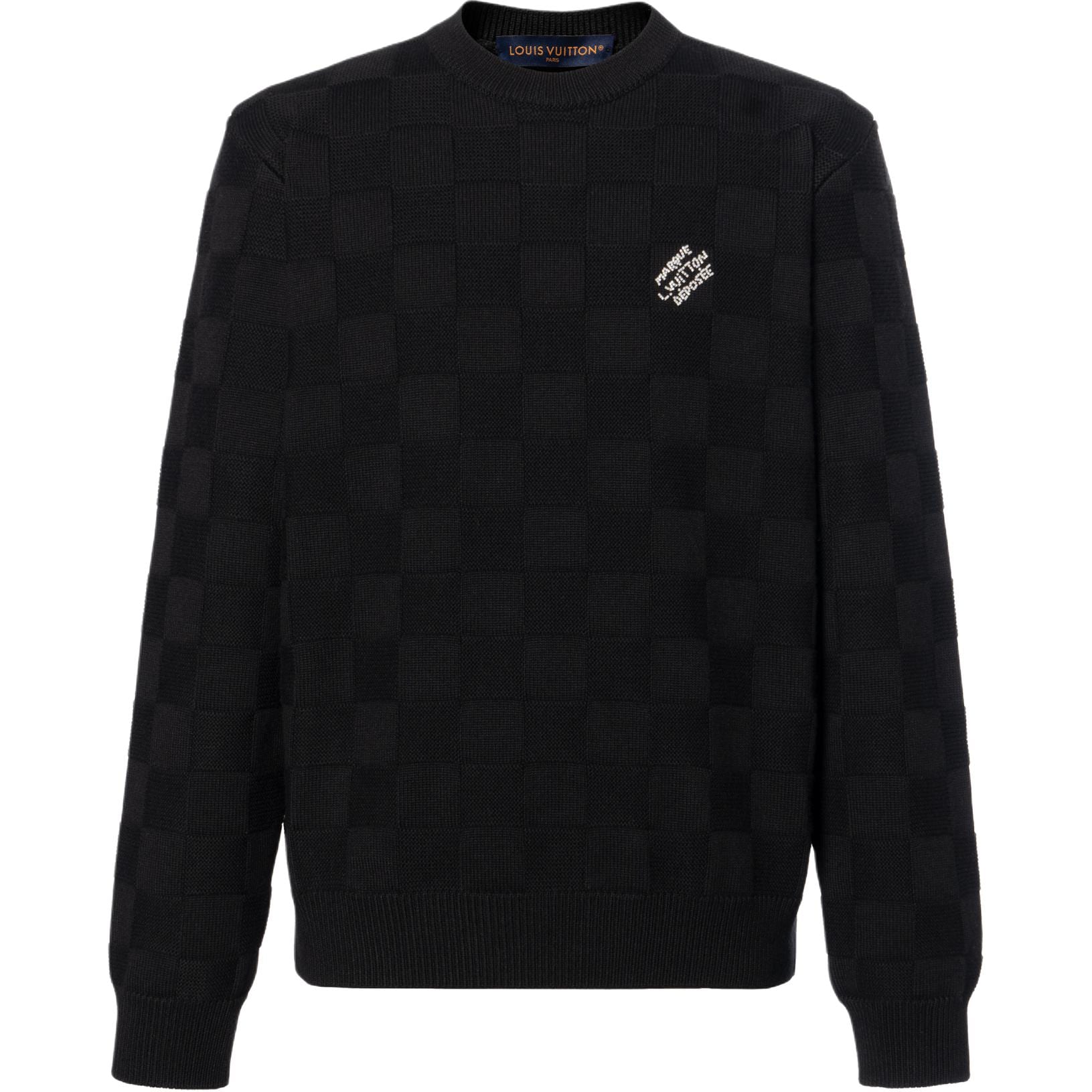 LOUIS VUITTON Adīts džemperis ar Damier