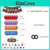 Garten Of Banban Birthday Party Decoration Set With Balloon Banner And Inserted Balloons