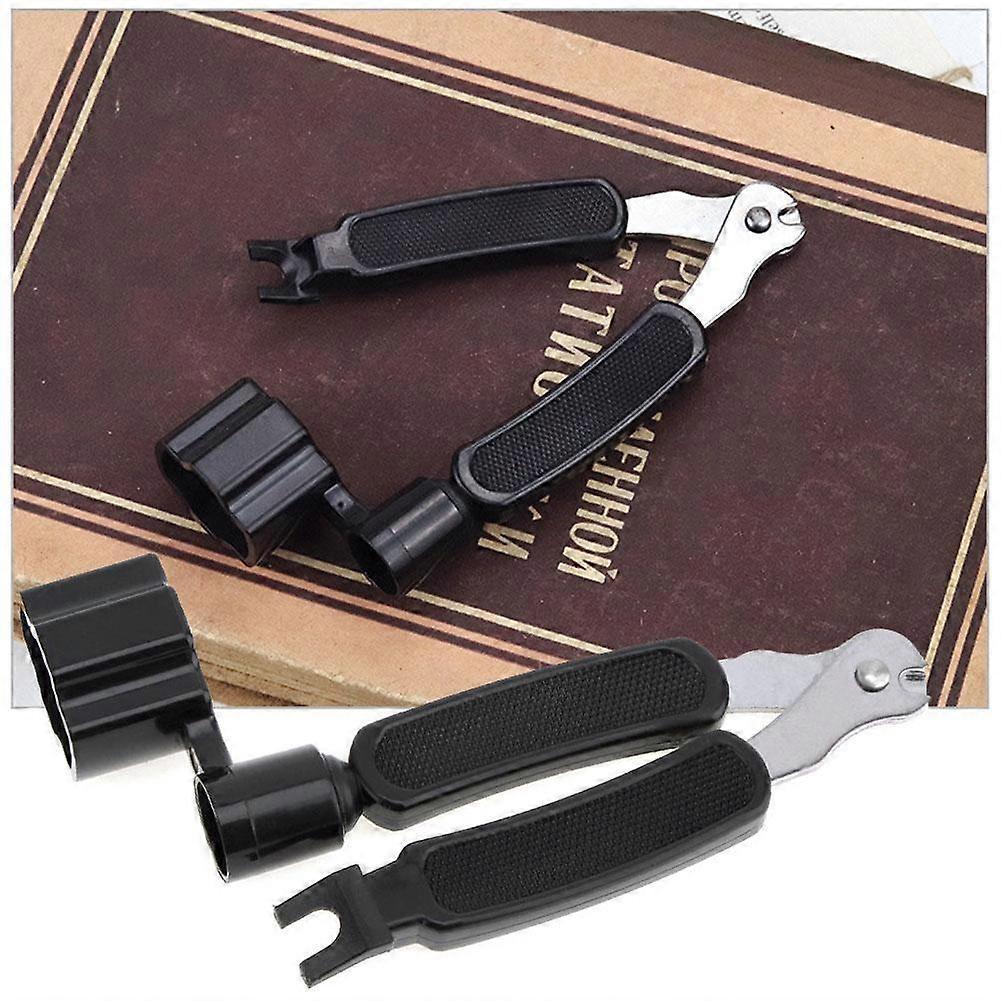 3 in 1 Guitar String Changing Tool, Guitar String Winder Cutter, Guitar Bridge Pin Puller for Guitar String Changing