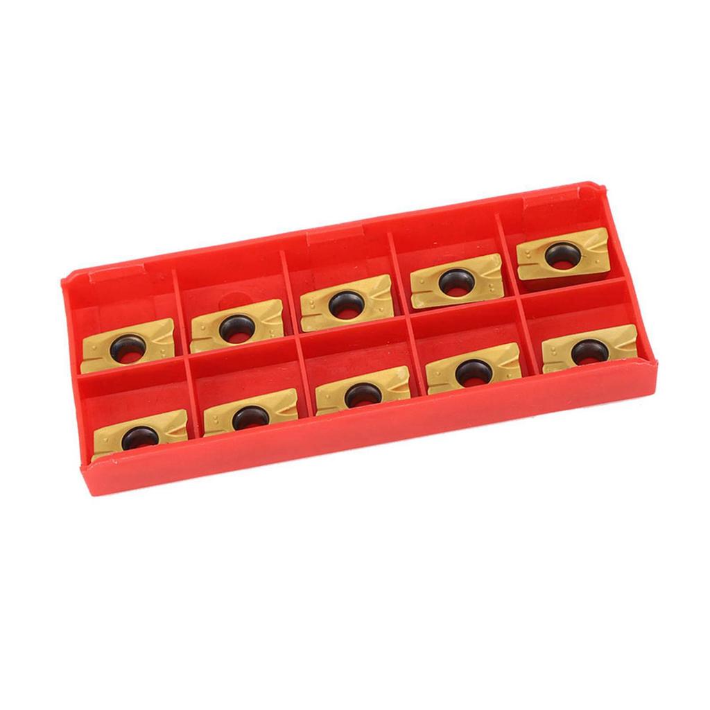 10PCS APMT1604 Milling Inserts Cemented Carbide Lathe Turning Inserts 15 50HRC Hardness