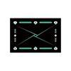 Anti-Slip Noise-Reduction Children's Football Training Mat for Home