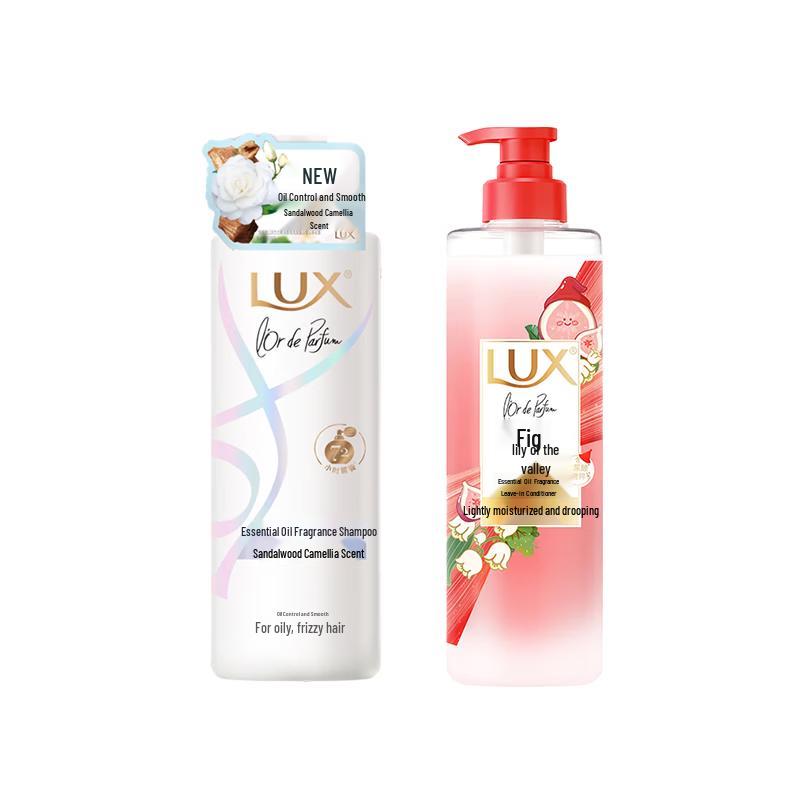 LUX Fig & Lily Conditioner + Sandalwood & Camellia Shampoo Set