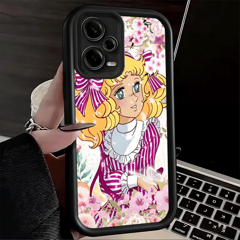 Anime Candy Candy Soft Phone Case for Xiaomi Poco X7 X6 X5 Pro X4 Gt X3 F7 Ultra M8 M7 Redmi 15C 15 14C 13 13C 12 12C 10 10C