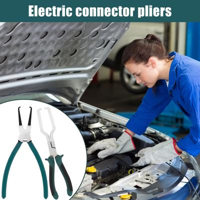 2 Stück Elektrische Trennzange 9 Zoll Kraftstoffleitungszange Universal Automobil Elektrischer Steckverbinder Trennzange