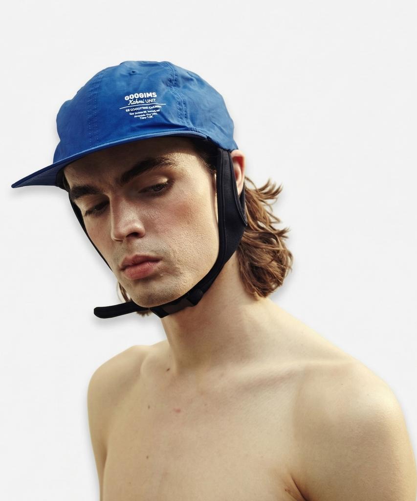 Gugimseukeompeoni Bali Professional Surfing Water Hat (Blue)_754
