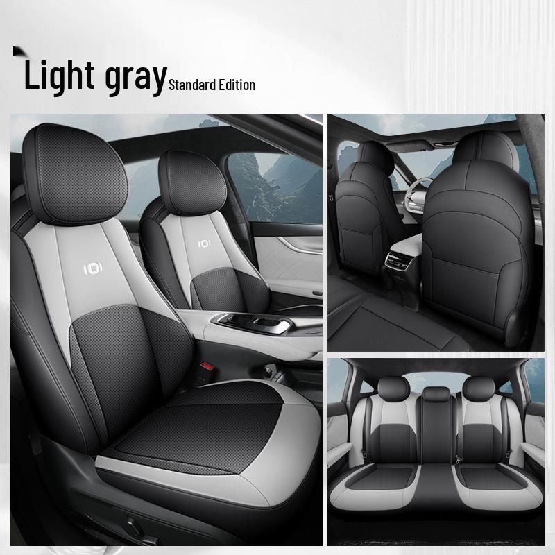 Qiyuan A07 Universal Leather Car Seat Cushion - All-Season Comfort