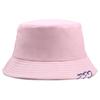 COKK Cappello a Secchiello Donna Uomo Estate Primavera Cappello da Pescatore Con Anelli Hip Hop Tesa Piatta Colore Unico Moda Coreana Bob Gorro Kpop Nuovo