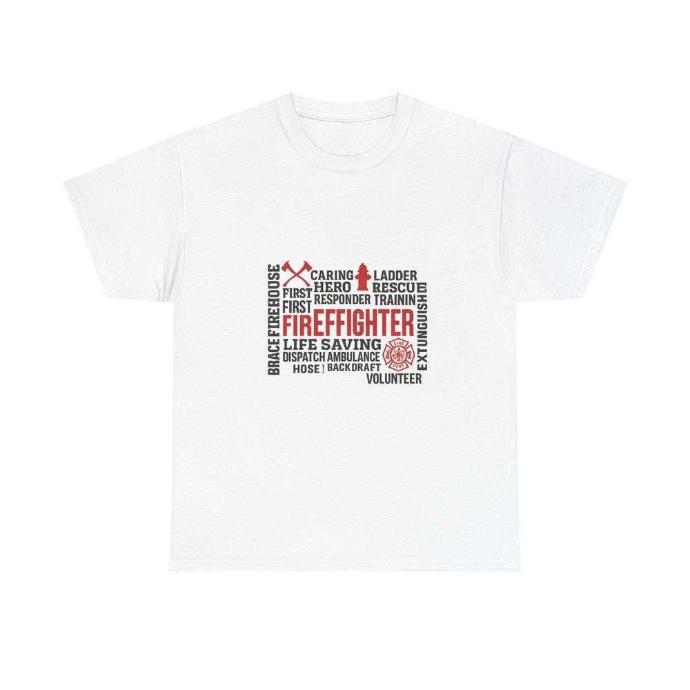 

firefighter, first responder, gift, unisex tee 2XL