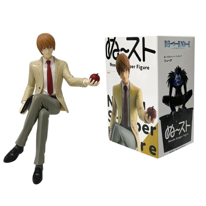 8/16Cm Anime Death Note Figure L Lawliet Ryuk Holding Apple Model For Car Ornament Figurine Fans Collection Christmas Gift