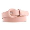 Light Belt Thin Ladies Luxury Elastic Vintage Pu Leather Thin All Match Adjustable Womens Waist Seal Belt For Coat Ema