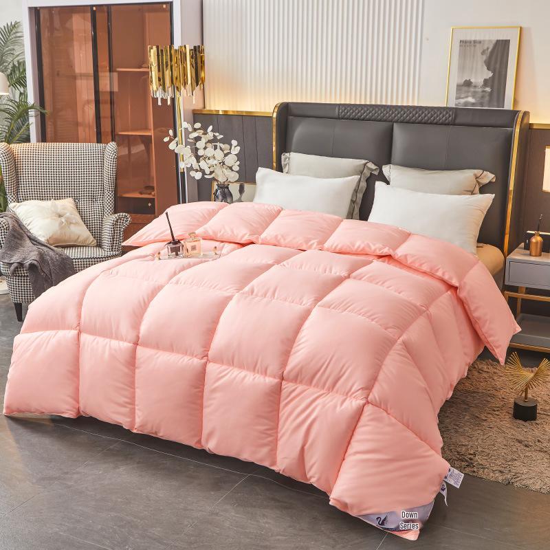 Luxury Pure Cotton Down Velvet Quilt – Thickened for Winter, Ideal for Five-Star Hotels, Perfect for Spring and Autumn