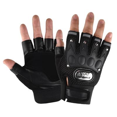 Cycling Gloves Half Finger Men Spring Summer Autumn Breathable Outdoor Sports Bicycle Motorcycle Fitness Student Gloves