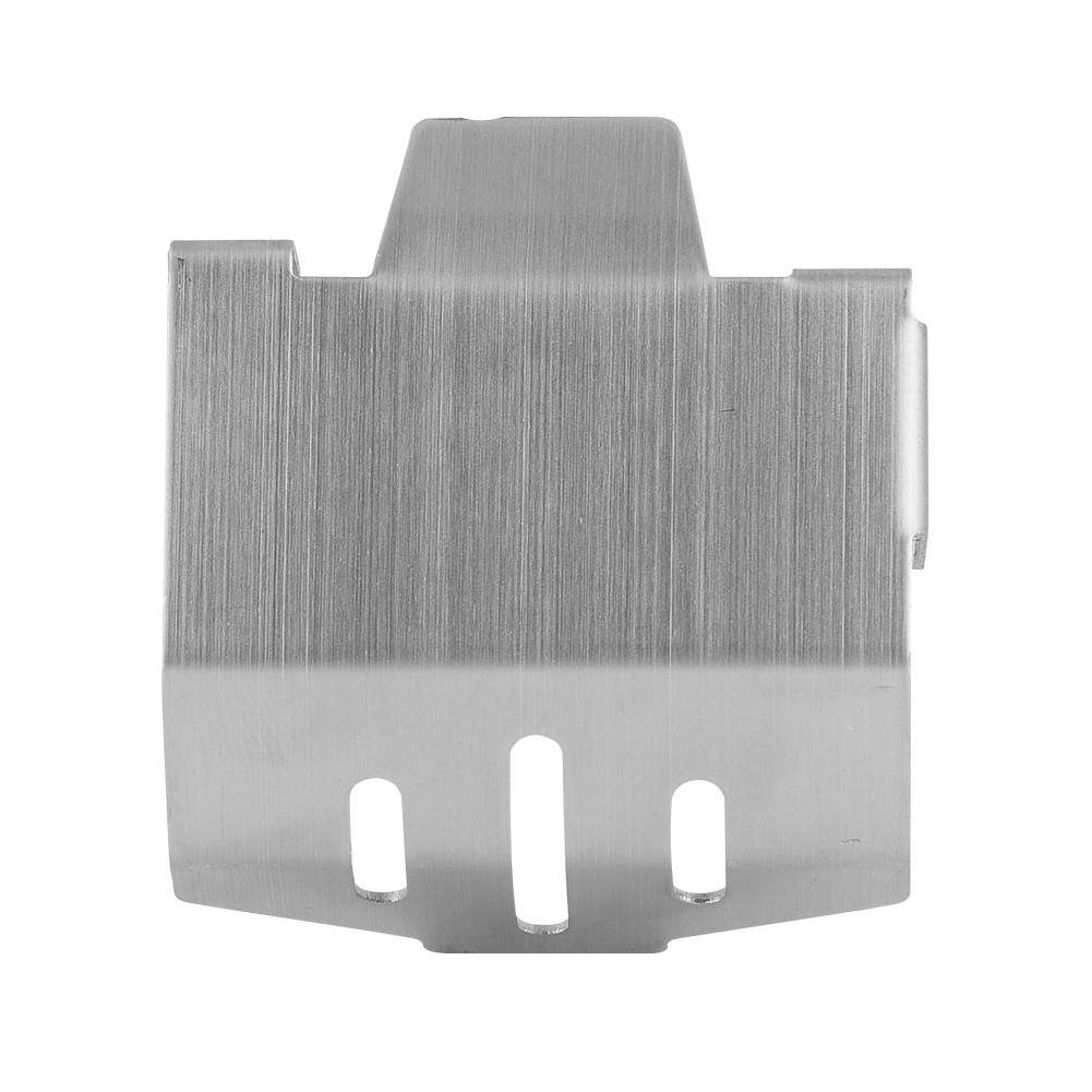 2pcs Stainless Metal Front Rear Axle Protective Guard Plate for Traxxas TRX4 110 RC Crawler