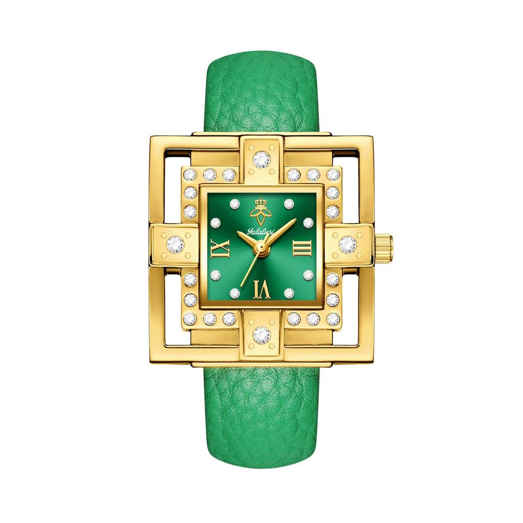 Yalalusi Integrated Bracelet Ladies Watch Light Luxury Business Waterproof Quartz Watch