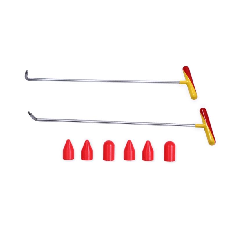 Multifunction Dent Repair Pry Rod Easy To Handle Car Dent Repair Levers Simple To Use for Rental Fleets & Used Car Dealers