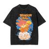 DragonBall Z Master Roshi Printed Tshirt Mens and Womens Washed Tshirt High Quality Vintage Cotton Tshirt YK Tops