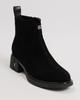 Heel Boots Melanda 1081208 36 Black Suede