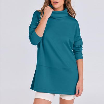 Bluzki Damskie Golf Długi Rękaw Bluza Sweter Casualowe Koszule Top