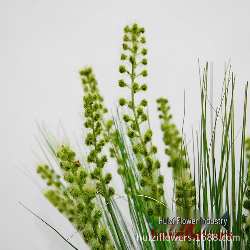 Wheat Ear, Foxtail Grass, & Green Plants Forest Style Artificial Flowers for Home Decor