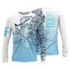 Men's T-shirt Long Sleeve Print T-shirt Loose Fashion Casual Print Tees Top Men's Clothing Oversized Outdoor Pullover