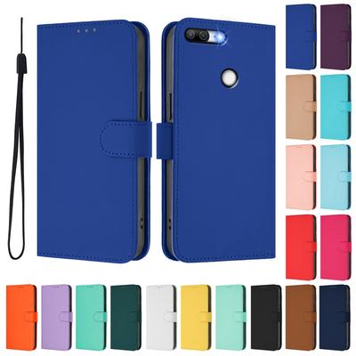 Pouzdro Honor9Lite Pro Honor 9 Lite Peněženkové Kožené Vyklápěcí Pouzdro honor9lite Ochranné Jednobarevné Vzor Liči Slot na Karty Knižní Kryt