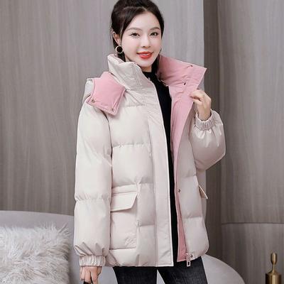 Outono Inverno Parkas Jaqueta Feminina Nova Coreana Solta Algodão Casaco Feminino Com Capuz Grosso Quente Acolchoado Casual Sobretudo Feminino Tops