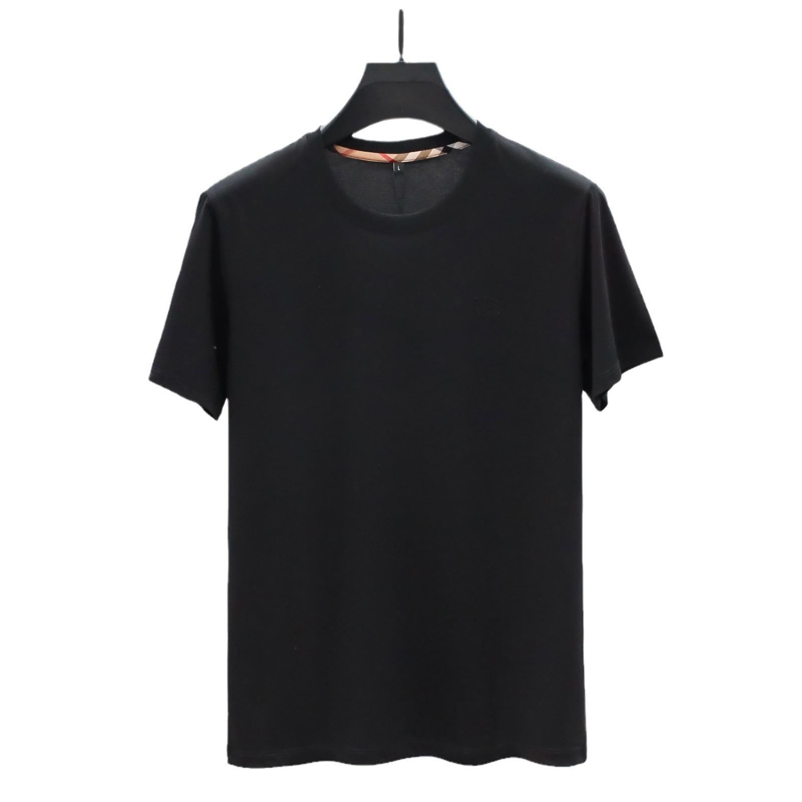 

Весенне-летняя мужская одежда, лучшая мужская футболка из мягкого шелка с короткими рукавами и круглым вырезом 4XL