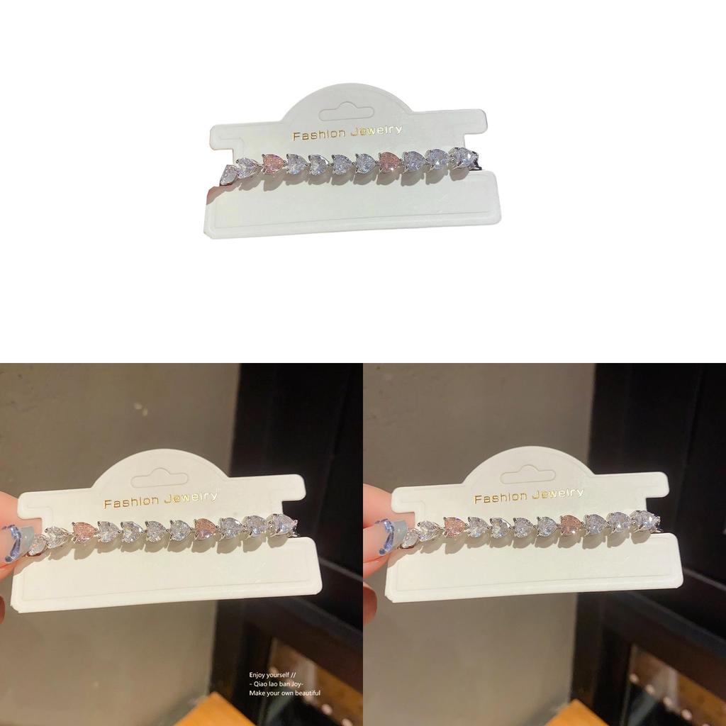 Heart Shape Jewelry Bracelet With Cubic Zirconia For Women Gift
