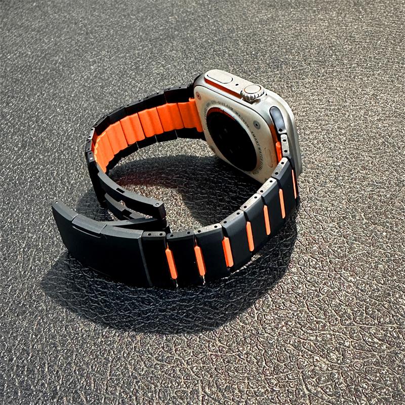 Stainless Steel Band For Apple Watch Ultra3/2 49mm 11 10 46mm 42mm 9 8 7 45mm 41mm Metal Quick Release Bracelet Strap iWatch 6 5 4 SE 44mm 40mm