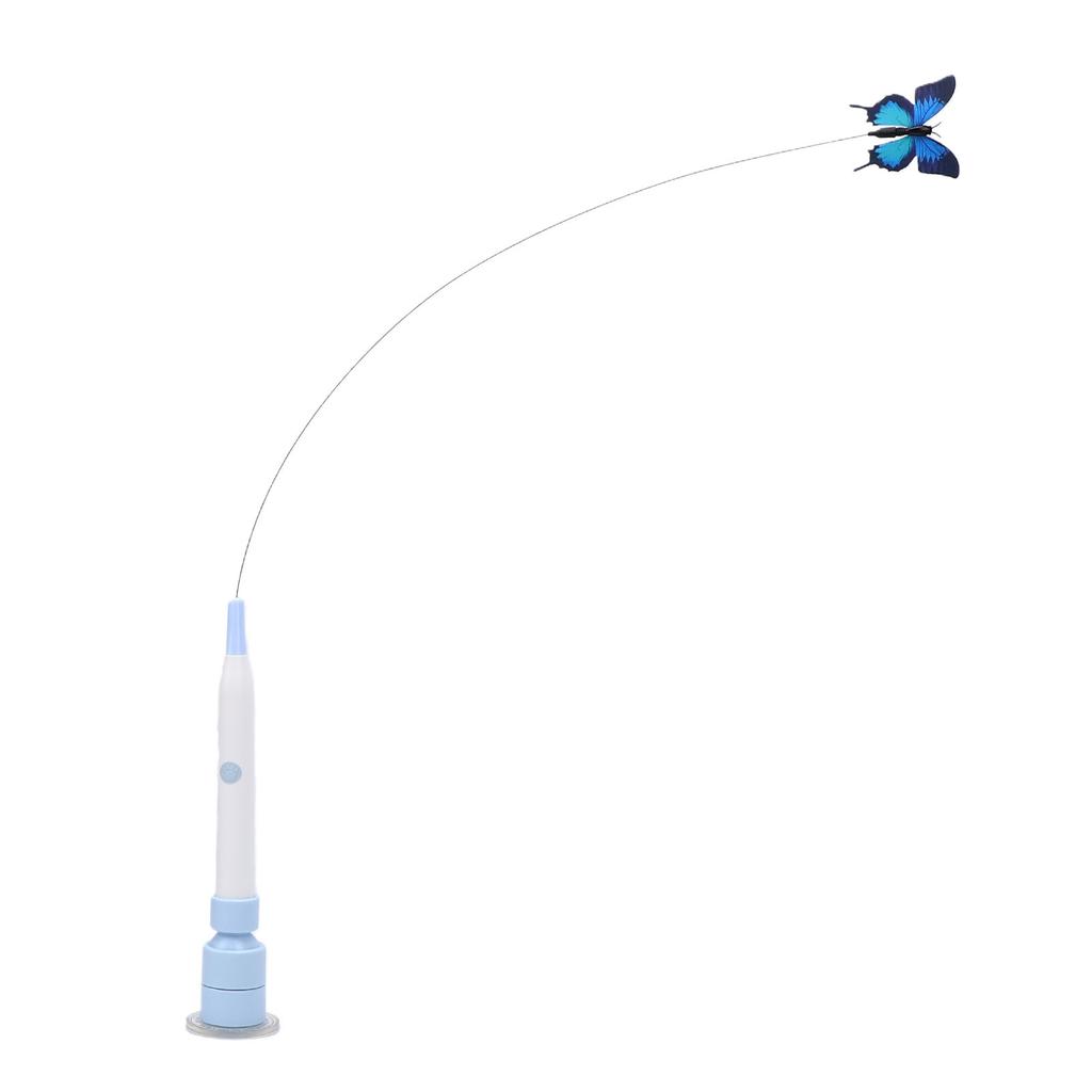 Automatic Cat Teaser Wand Toy Kitten Interactive Toy with Suction Cup for Bored Cats