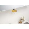 [Yamazaki] Soap Holder for Under Bathroom Vanity, Black, Approx. W2 x D5 x H9cm, Tower, 5015