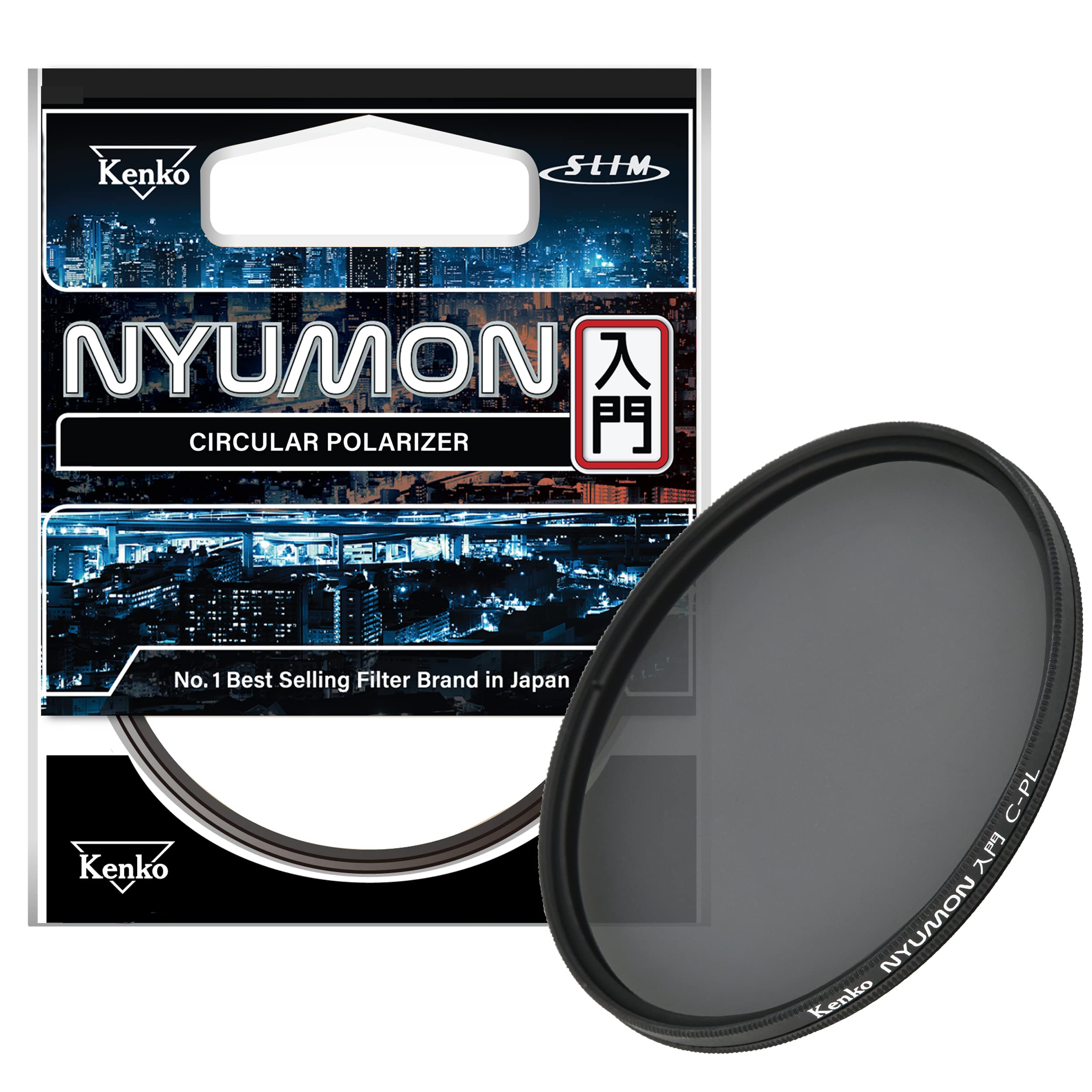 

Kenko Lens Filter NYUMON Circular PL 37mm for Adjustment Thin Frame Made in the Philippines Reimported Product 037508 [Overseas Model]