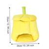 Semi-Enclosed Hamster Sleeping Cave Windproof Guinea Pig Hideout Bed  Cage Accessories