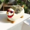 Cute Dachshund Resin Succulent Planter Adorable Dog-Shaped Flower Pot Funny Little Dog Flowerpot for Indoor Outdoor Patio Garden