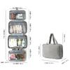 Portable Hanging Dry Wet Separation Toiletry Bag