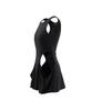 Jeongdo Open Slit Sleeveless . Black