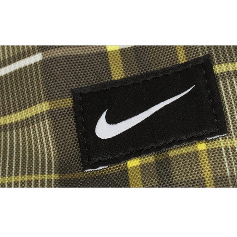 Nike Karomuster Polyester Umhängetasche Unisex Taschen Braun BA3124-210