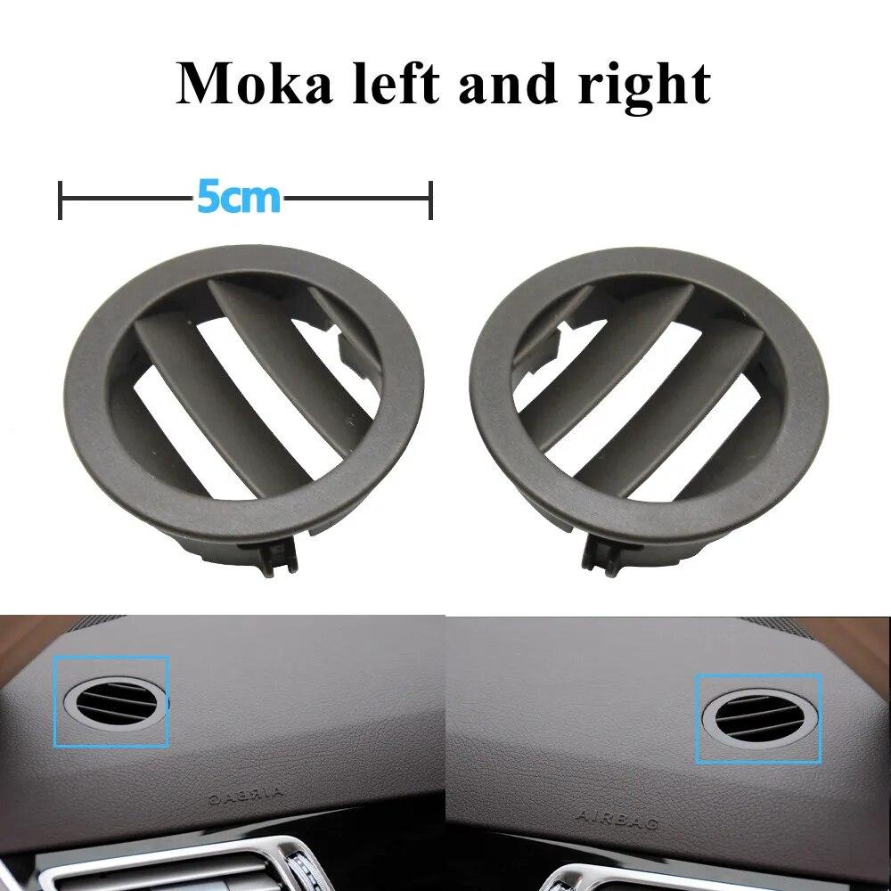 Left Right Dashboard Air Conditioning AC Vent Grille Small Round Panel Cover For Benz E Class W212 2009-2015 E200 E300 E350 E550